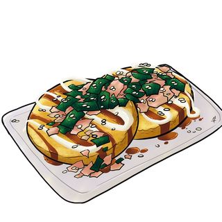 A8.OKONOMIYAKI (2pz)