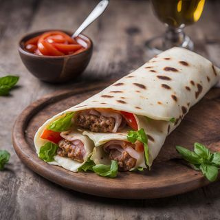 Piadina kebab