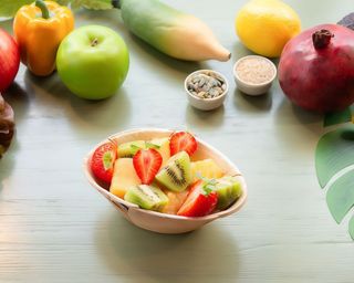 Macedonia - frutta di stagione a pezzi