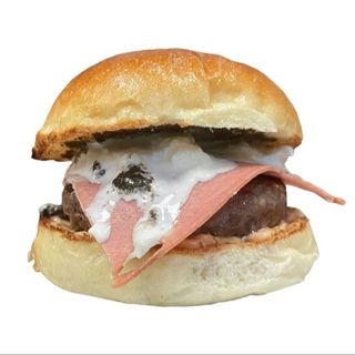 Mortadella Burrata Burger