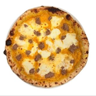 Pizza Zucca Salsiccia e Stracchino