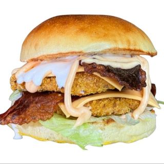 Double Crispy Chicken Burger