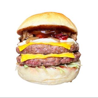 Double Grilled Rock Burger