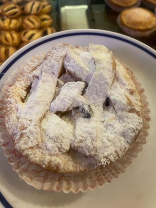 Torta ricotta e gocce di cioccolato 