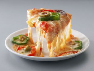 Pizza kebab e patatine