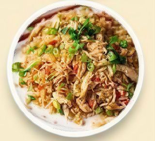 Riso con pollo - menu famiglia