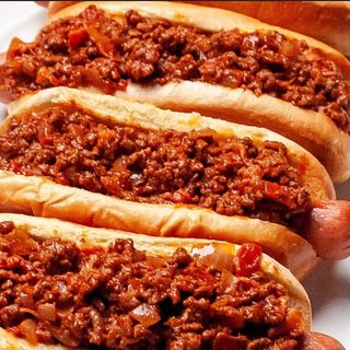 Hot dog con chili