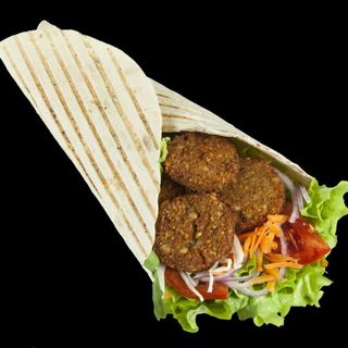 Menù arrotolato falafel - normale