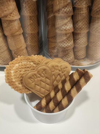 Set di cialdine per gelato