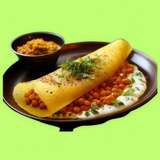Bhuna Chana Dosa