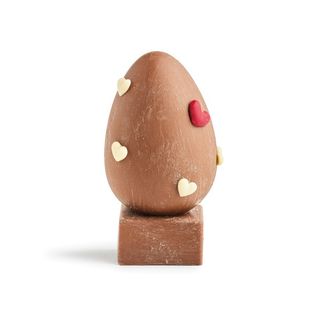 Uovo Miniatura Cuori Latte
