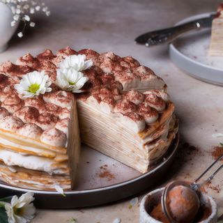 Gelato gourmet cheese cake al caramello salato