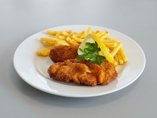 Wiener Schnizel con patate fritte