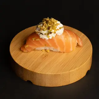 Nigiri sake pistacchio 2 pezzi