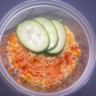 riso saltato con pollo