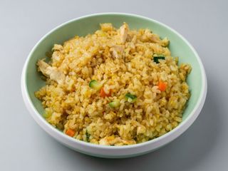 Riso con pollo curry