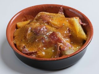 35. Patate al forno guanciale e provola affumicata