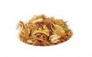 168 Spaghetti di soia piccanti con manzo