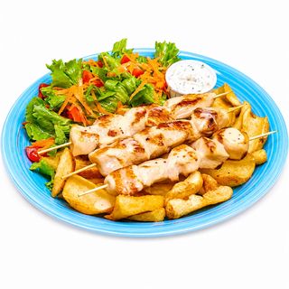 Souvlaki di pollo