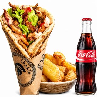 Menù Pita Chicken &Bacon