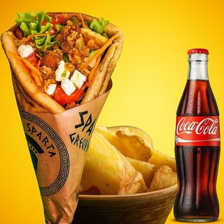 Menù Pita Vegetariana