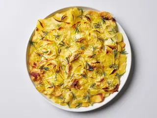 Patate julienne e rosmarino - 1/4 teglia