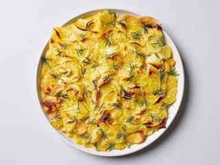 Patate julienne e rosmarino - 1/4 teglia