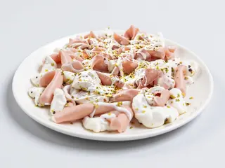 Mortadella stracciatella e pesto - teglia intera