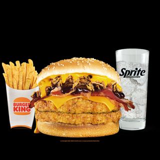 Double Crazy Cheese Chicken BBQ