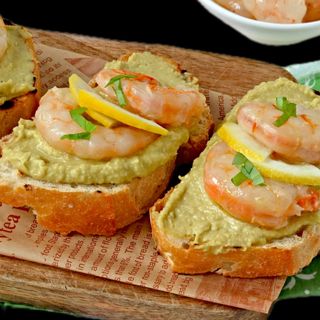 Hummus&gamberi