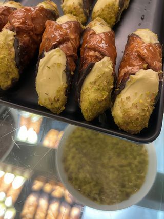 Cannolino al pistacchio piccolo