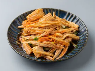 Yuba in salsa piccante