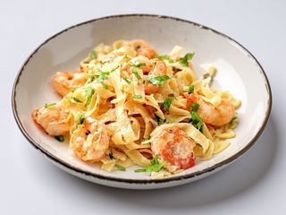 Tagliatelle ai gamberi