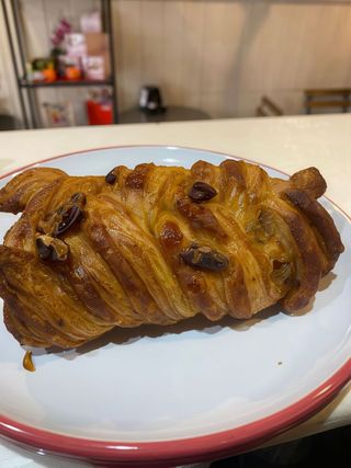 Treccia noci, miele e caramello