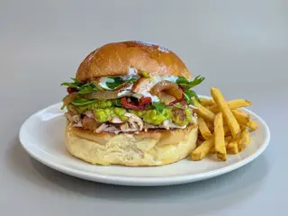 Roasted Chicken Burger