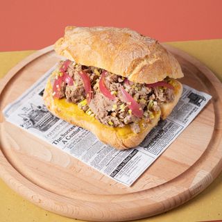 Panino con Pulled d'Anatra