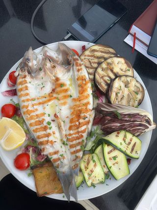 Branzino o orata alla griglia
