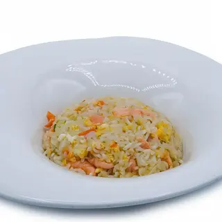 Riso con salmone