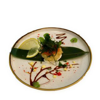 chirashi spicy salmone