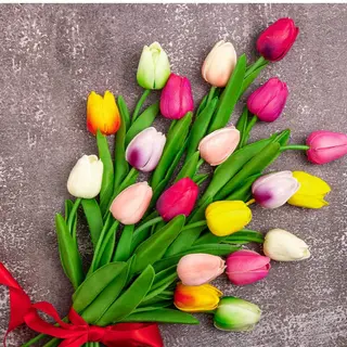 Bouquet di tulipani misto