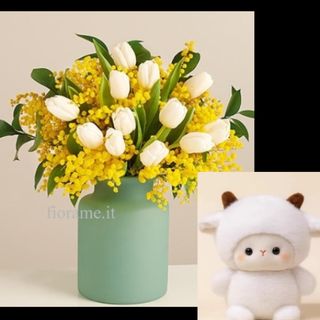 tulipani e mimosq with small.toy