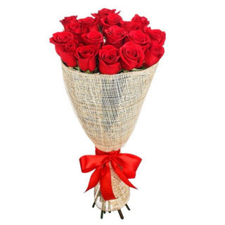 15 Rose rosse 