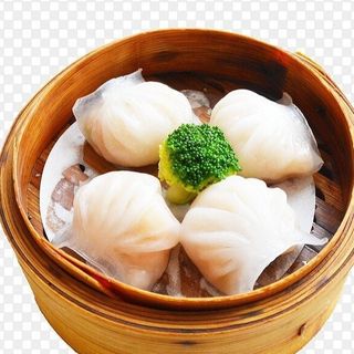 105 Ravioli di cristalli gambero