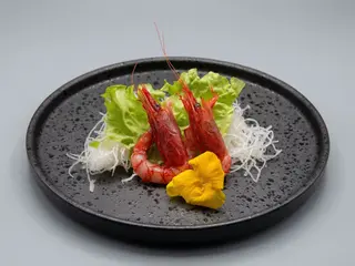 045 Sashimi gambero rosso