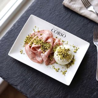 Burrata Mortadella e Pistacchio