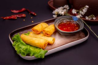 Involtini primavera con verdure - 4 pezzi/素春卷