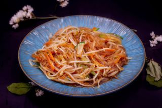 Spaghetti di soia con verdura/蔬菜粉丝