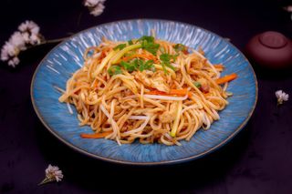 Spaghetti con verdura/蔬菜炒面