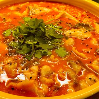fettine di pesce al brodo di pomodoro/金汤鱼
