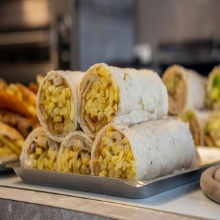 wrap pollo e patatine